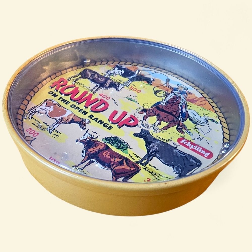 🌼4/$30 Schylling Puzzles “Round Up On The Open Range” Game – 2017 🧩🤠